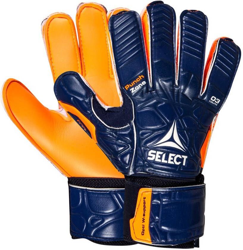 Select Keepershandschoenen 03 Blauw/Oranje Kinderen online kopen