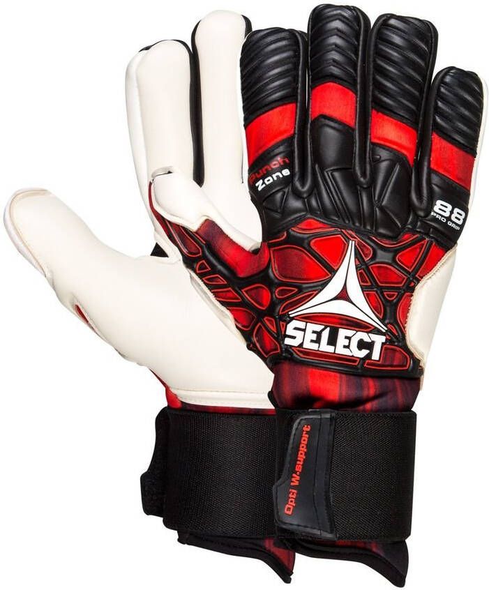 Select Keepershandschoenen 88 Pro Grip V21 Zwart/Rood online kopen