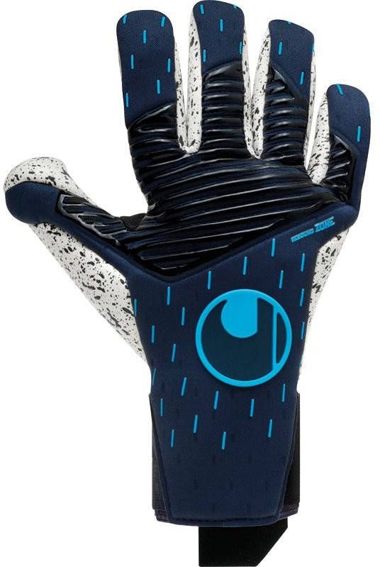 Uhlsport Keepershandschoenen Speed Contact Supergrip+ Finger Surround Blue Edition Navy/Zwart online kopen