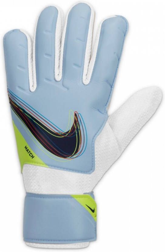 Nike Match Keepershandschoenen Lichtblauw Geel Zwart online kopen