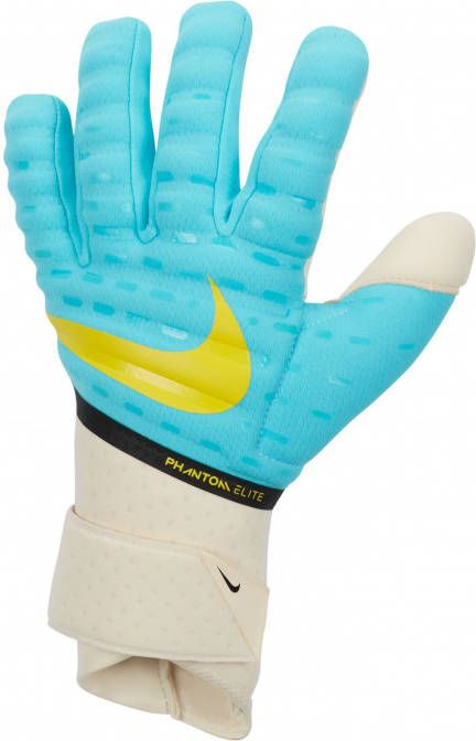 Nike Phantom Elite Keepershandschoenen Blauw Wit Geel online kopen