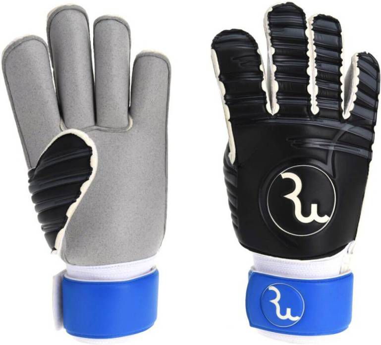Merkloos Rwlk Keepershandschoenen Titanium Rollfinger Zwart/blauw Mt 11 online kopen