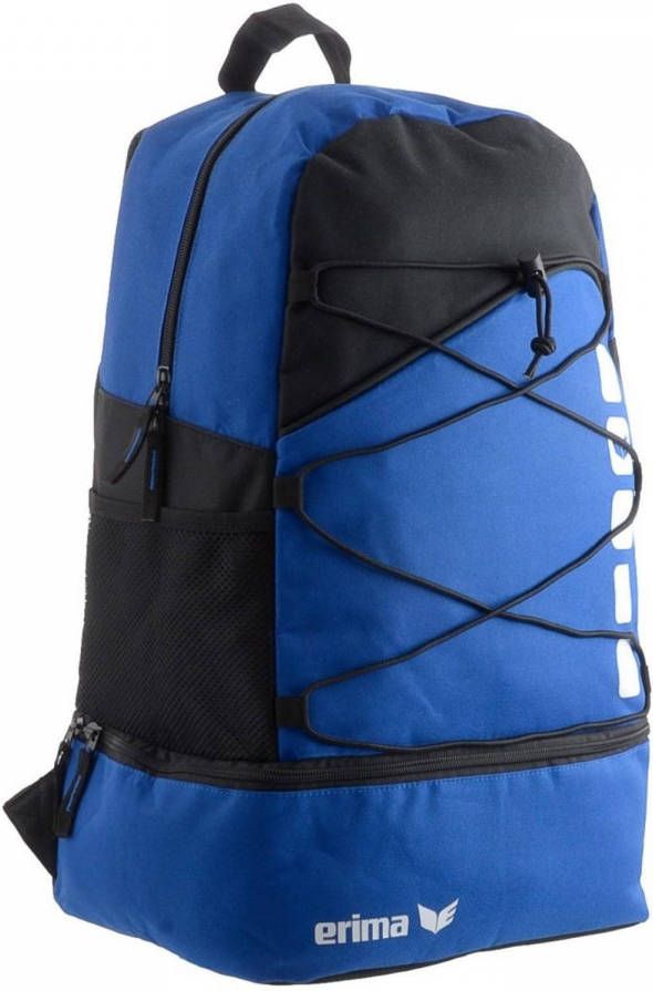 Erima Rugzak Met Bodemvak Club 5 Royal Blauw/Zwart 31 Liter