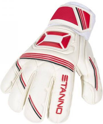 Stanno keepershandschoenen jr Ultimate Grip II wit/rood
