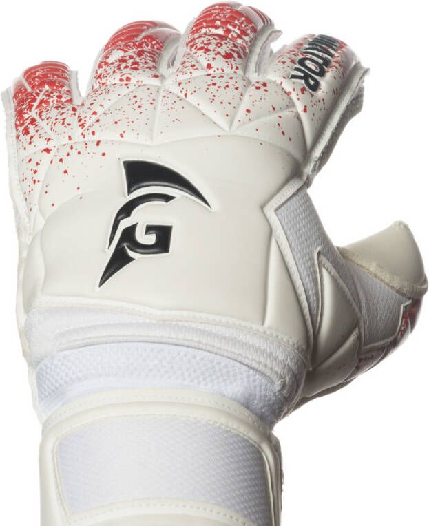 Gladiator Sports Keepershandschoenen Wit Rood