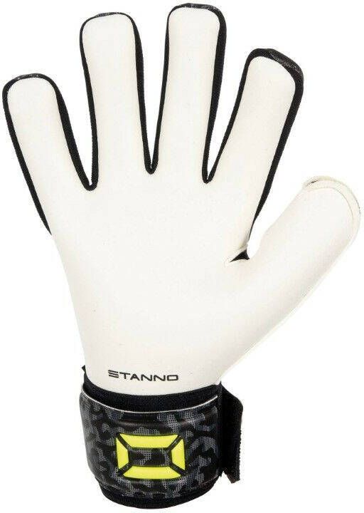 Stanno keepershandschoenen Volare Match antraciet/neon geel